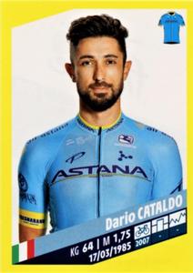 2019 Panini Tour de France #32 Dario Cataldo Front